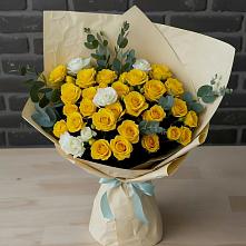 Букет цветов из:  Розы #REPLACE_PRED# Новой Ляле