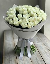 Букет 35 Белых роз в Новой Ляле
