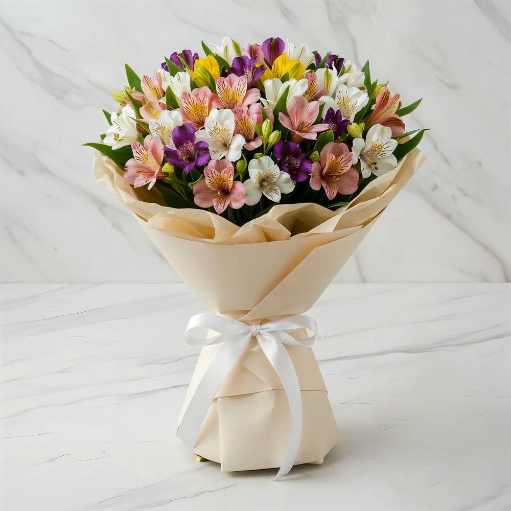 Букет цветов из: Альстромерии в Новой Ляле