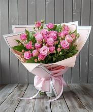 Букет Розовый кустик в Новой Ляле