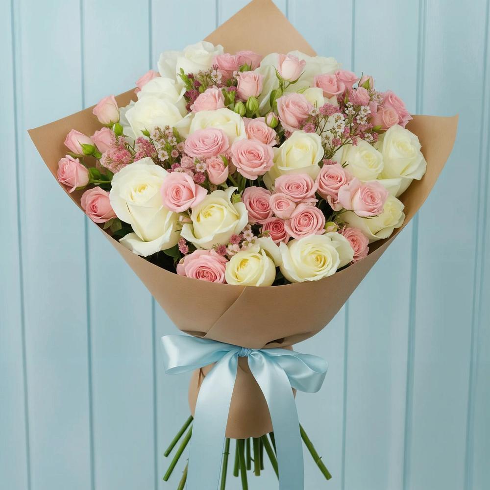 Букет цветов из: Розы в Новой Ляле