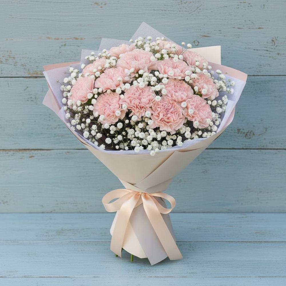 Букет цветов из: Гвоздики в Новой Ляле