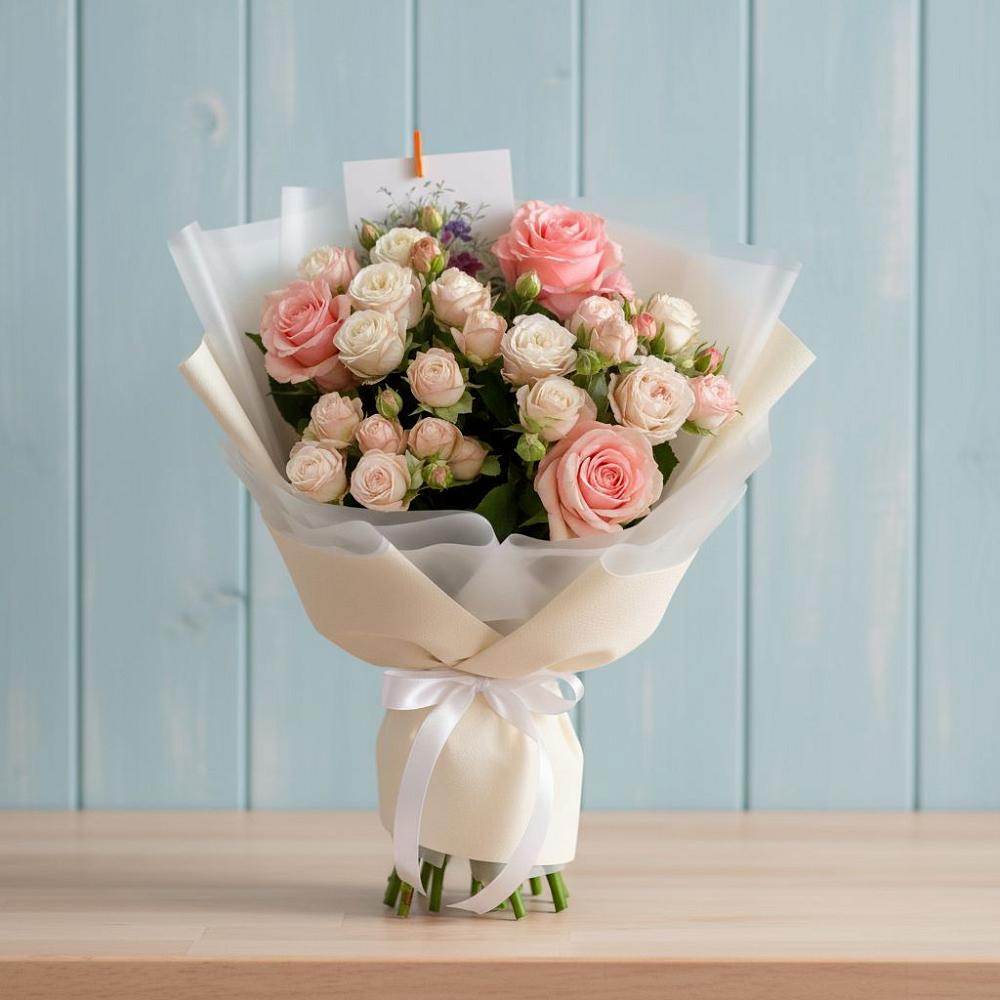 Букет цветов из: Розы в Новой Ляле