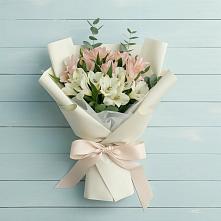 Букет цветов из:  Альстромерии в Новой Ляле