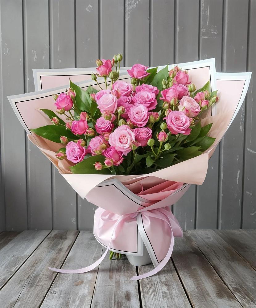 Букет Розовый кустик в Новой Ляле