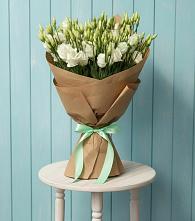 Букет цветов из:  Лизиантусы в Новой Ляле