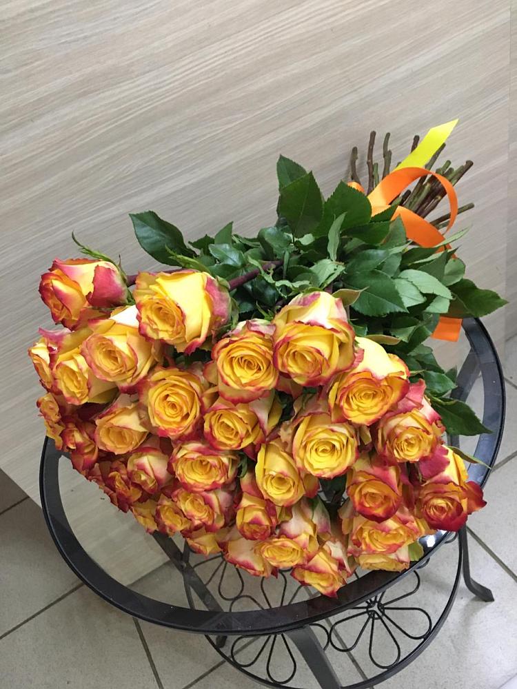 Букет Желтые розы в Новой Ляле