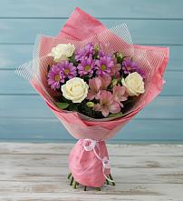 Букет цветов из:  Герберы в Новой Ляле