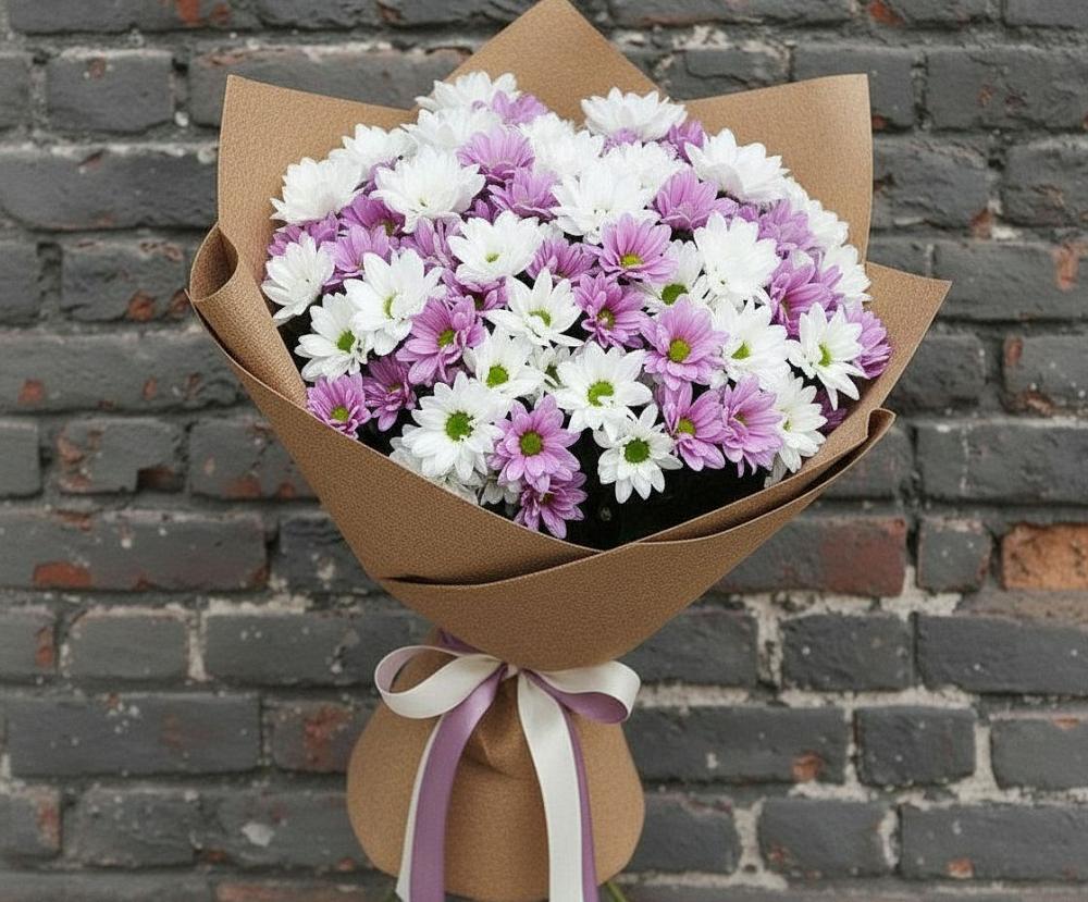 Букет цветов из: Хризантемы в Новой Ляле