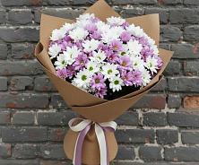 Букет цветов из:  Хризантемы #REPLACE_PRED# Новой Ляле