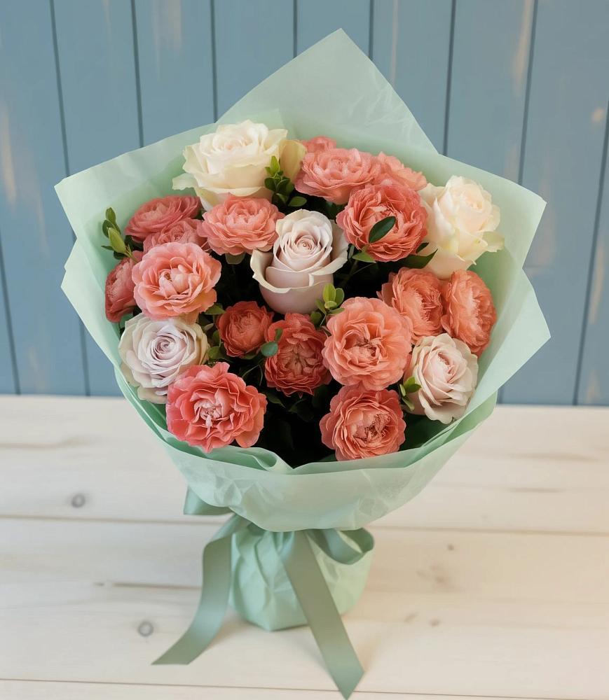 Букет цветов из: Розы в Новой Ляле