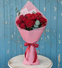 Букет цветов из:  Розы #REPLACE_PRED# Новой Ляле