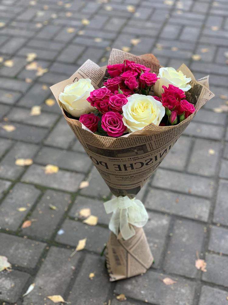 Букет цветов из: Розы в Новой Ляле