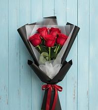 Букет цветов из:  Розы #REPLACE_PRED# Новой Ляле
