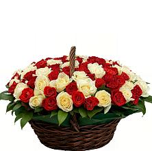 Премиум букет из: Розы #REPLACE_PRED# Новой Ляле