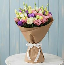 Букет цветов из:  Лизиантусы в Новой Ляле